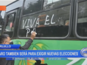 Trujillo: paro de transportistas también será para exigir nuevas elecciones