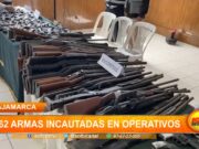 Cajamarca: 126 armas incautadas en operativo
