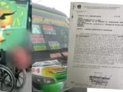 Trujillo: Sancionan a empresa de transporte por atropello a discapacitado
