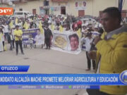 Otuzco: candidato alcaldía Mache promete mejorar agricultura y educación