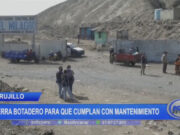 Trujillo: cierran botadero para que cumplan con mantenimiento