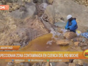 La Libertad: inspeccionan zona contaminada en cuenca del río Moche