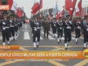 Trujillo: desfile cívico militar será a puerta cerrada