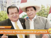 Bruno Pacheco se puso a disposición a la fiscalía