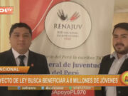 Proyecto de ley busca beneficiar a ocho millones de jóvenes