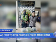 La Libertad: cae sujeto con cinco kilos de marihuana