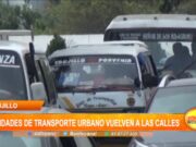 Trujillo: unidades de transporte urbano vuelven a las calles