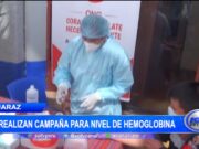 Huaraz: realizan campaña para nivel de hemoglobina