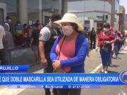 Ministerio de salud pide que doble mascarilla sea utilizada de manera obligatoria trujillo.lalibertad-perú-nacional