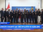 La Libertad: Reconocen a docente que creó aplicativo de audiolibro díadelmaestro-lalibertad-trujillo-perú