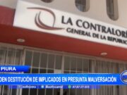 Piura: Piden destitución de implicados en presunta malversación