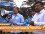 Candidatos de Renovación Popular prometen licitación de obras sin corrupción
