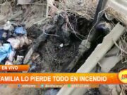 Familia pierde su casa por incendio en Alto Salaverry