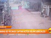 Trujillo: cámaras de vecinos captan actos delicuenciales