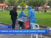 Cajamarca: recomiendan uso de mascarillas en lugares cerrados
