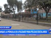 La Libertad: Parque la Pérgola es utilizada para peleas escolares