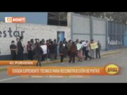 El Porvenir: exigen expediente técnico para reconstrucción de pistas