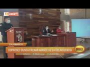 Cajamarca: Coprosec busca frenar avance de la delincuencia