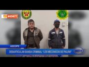 Ascope: desarticulan banda criminal “Los mecánicos de Paiján”