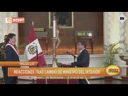 Trujillo: reacciones tras cambio de ministro del Interior