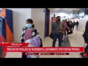Trujillo: precios de pasajes se incrementan ligeramente por Fiestas Patrias