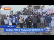 Trujillo: anuncian paro de trabajadores municipales