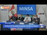 Se oficializa uso obligatorio de mascarilla en espacios públicos
