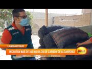 Lambayeque: incautan más de 300 000 kilos de carbón de algarrobo