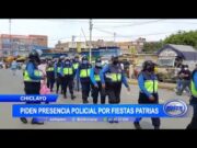 Chiclayo: piden presencia policial por fiestas patrias