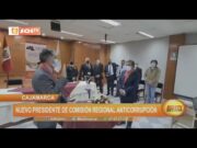 Cajamarca: nuevo presidente de comisión regional anticorrupción