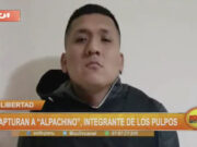 Capturan a «Alpachino», presunto integrante de o.c. «Los Pulpos»