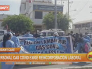 Lambayeque: personal Cas Covid exige reincorporación laboral