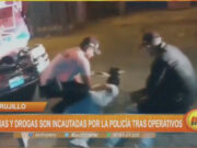 Trujillo: armas y drogas son incautadas por la policías tras operativos
