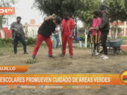 Trujillo: escolares promueven cuidado de áreas verdes