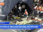 Trujillo: participan de simulacro nacional multipeligro