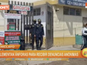 Chiclayo: implementan ánforas para recibir denuncias anónimas