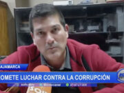 Cajamarca: Cristian Galvez promete luchar contra la corrupción