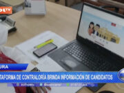Piura: plataforma de Contraloría brinda información de candidatos