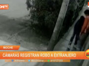 Moche: cámaras registran robo a extranjero