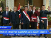 Juramentan a ministros de Defensa, de la Mujer y Ambiente