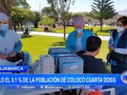 Cajamarca: solo el 9.1 % de la población se colocó cuarta dosis