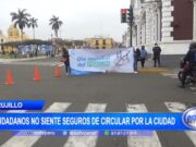 Trujillanos no se sienten seguros de circular por la ciudad