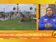 José Ruiz presenta propuestas para candidatura a provincia de Trujillo