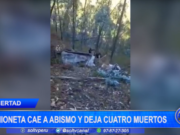 La Libertad: camioneta cae a abismo y deja cuatro muertos