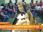 Trujillo: concurso de declamación por Santa Rosa de Lima