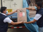 Llega material a la ODPE Trujillo para jornadas de capacitación a miembros de mesa
