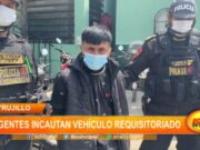 Trujillo: agentes incautan vehículo requisitoriado