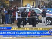 Trujillo: ciudadanos a favor de declarar en emergencia toda la región