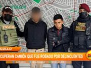 Trujillo: recuperan camión que fue robado por delincuentes