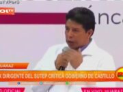 Huaraz: ex dirigente del SUTEP critica gobierno de Castillo